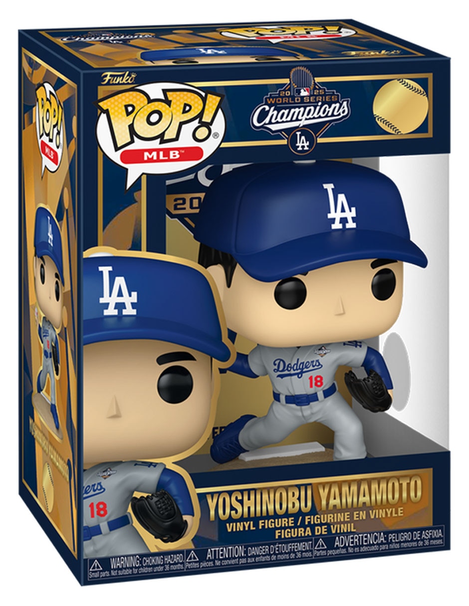 Funko Pop! Mlb Dodgers Yoshinobu Yamamoto 2