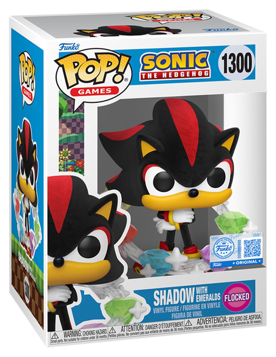 Funko Pop! Sonic The Hedgehog Shadow with Emeralds 2