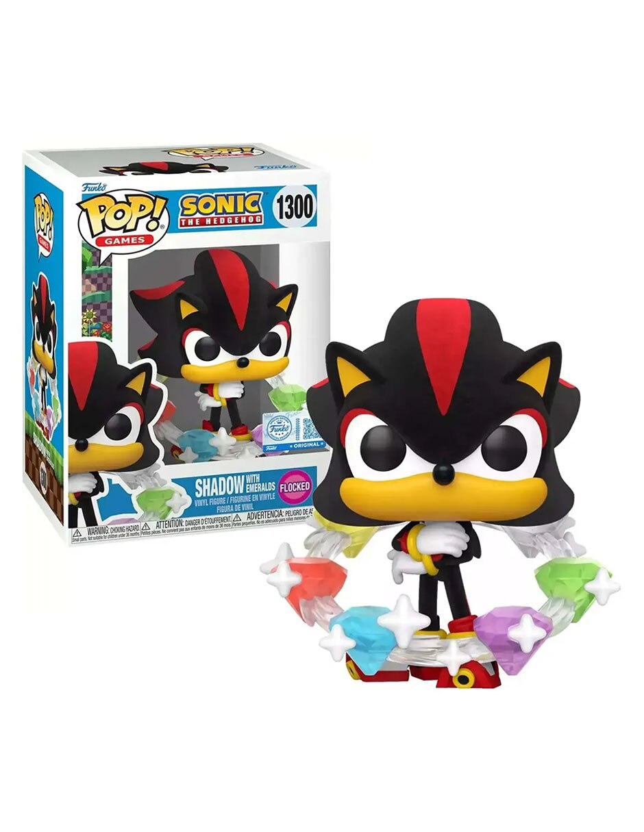 Funko Pop! Sonic The Hedgehog Shadow with Emeralds 3