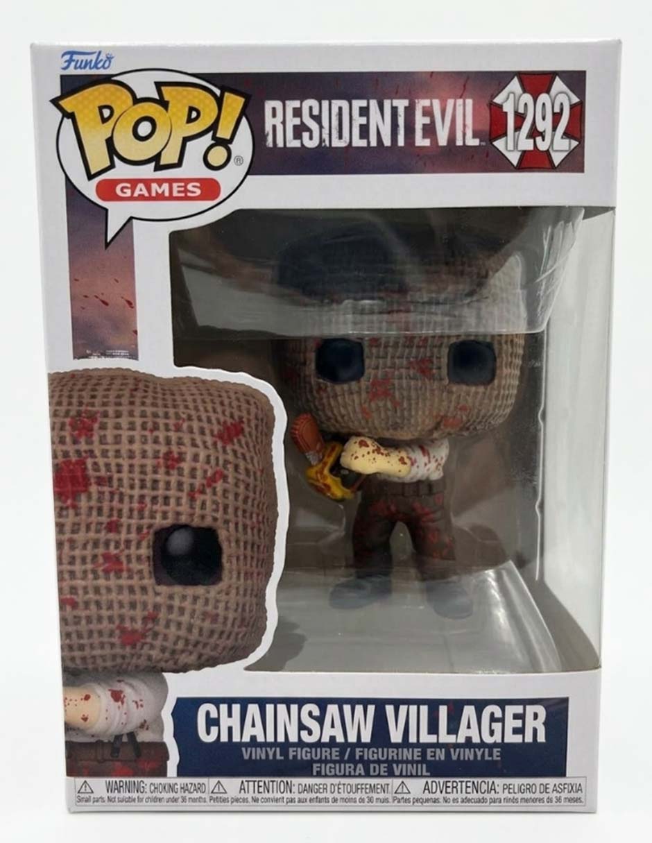 Funko POP! Resident Evil Chainsaw Villager