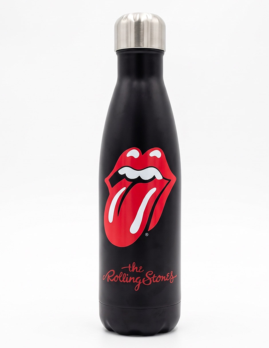 Termo de acero inoxidable Rolling Stones con tapa rosca 500 ml