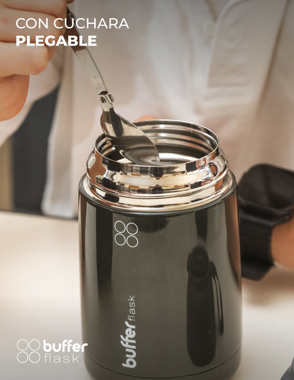 Termo de acero inoxidable Six con tapa rosca 5
