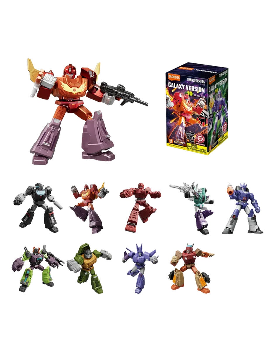 Figura de colección Galaxy Version 10 One Shall Stand Transformers 1