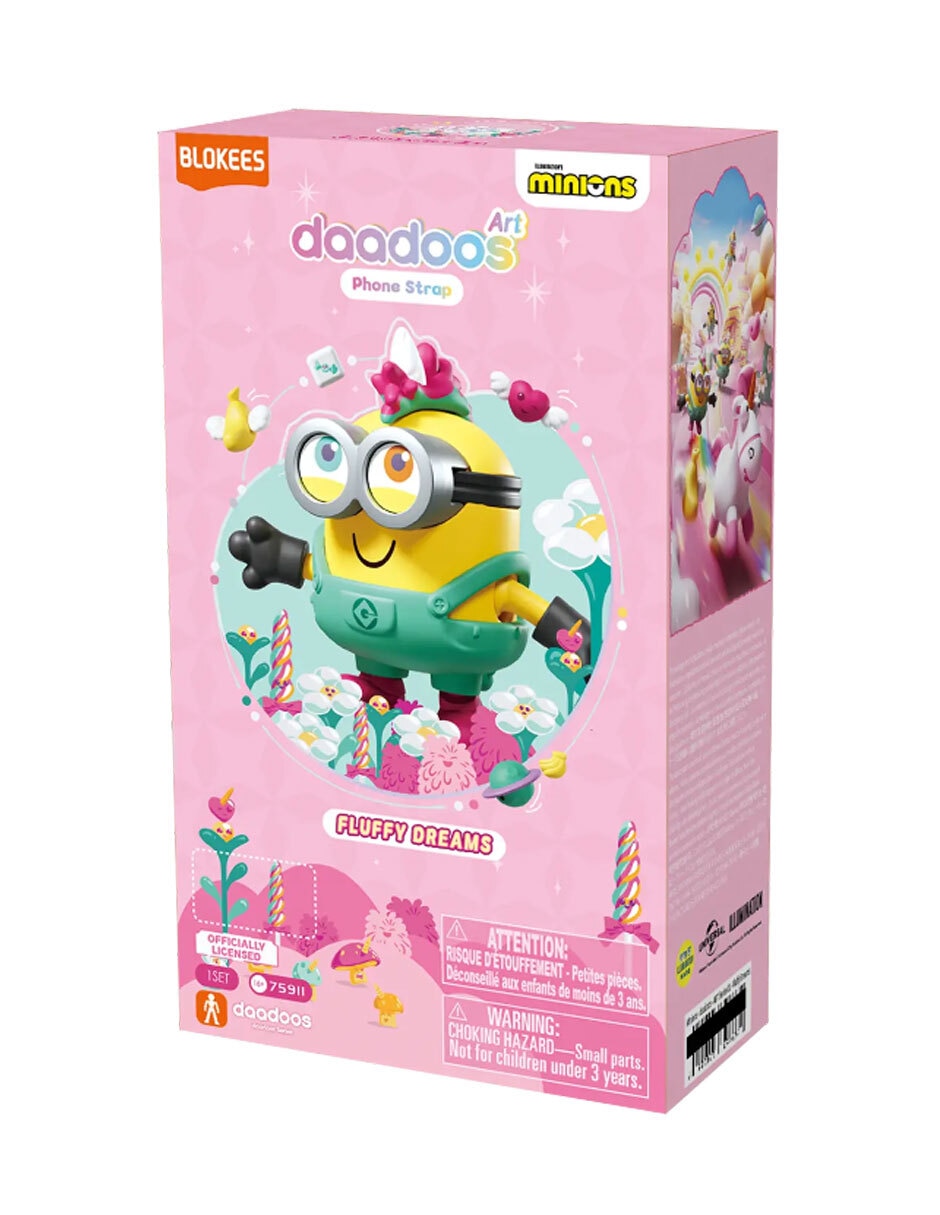 Figura de colección Minions Daadoos Art Series 01 Fluffy Dreams