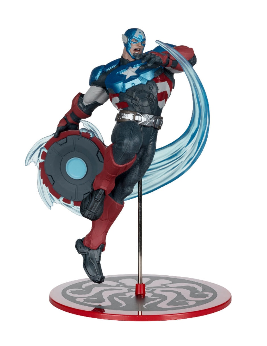 Figura de colección Marvel Rivals Capitan America 1