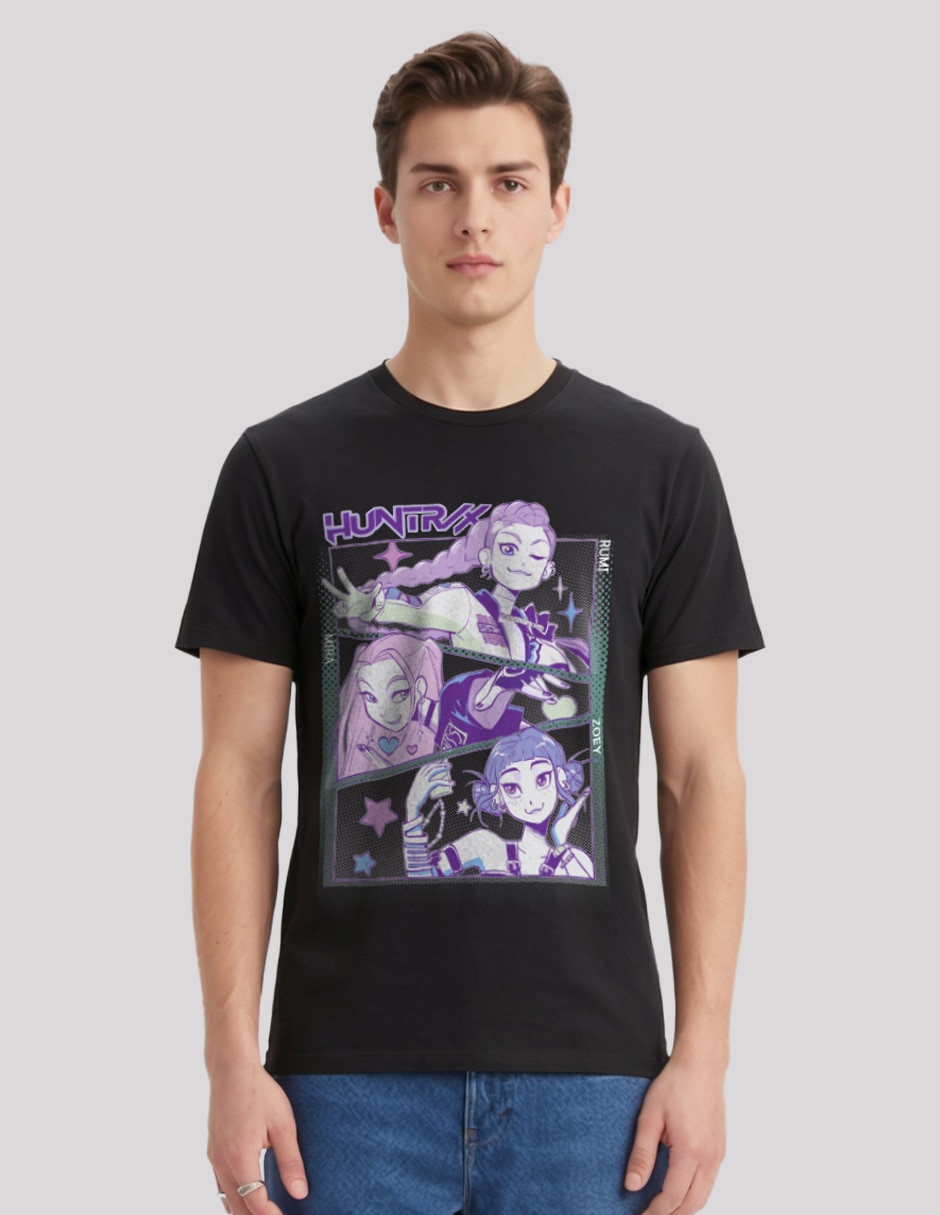 Playera Huntr/X cuello redondo para hombre