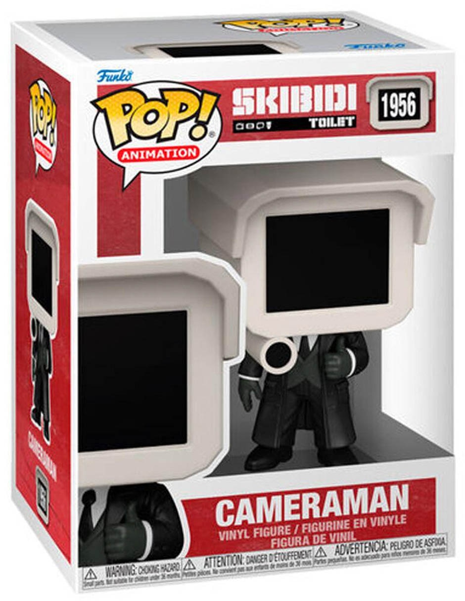 Figura de colección Pop! Skibidi Toilet Cameraman 2