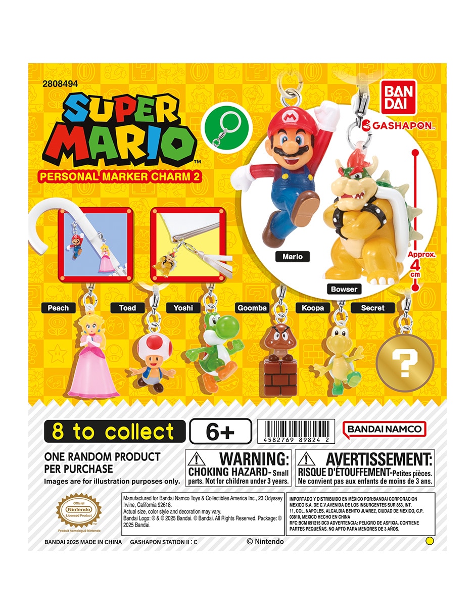 Figura de colección super mario bros collectors