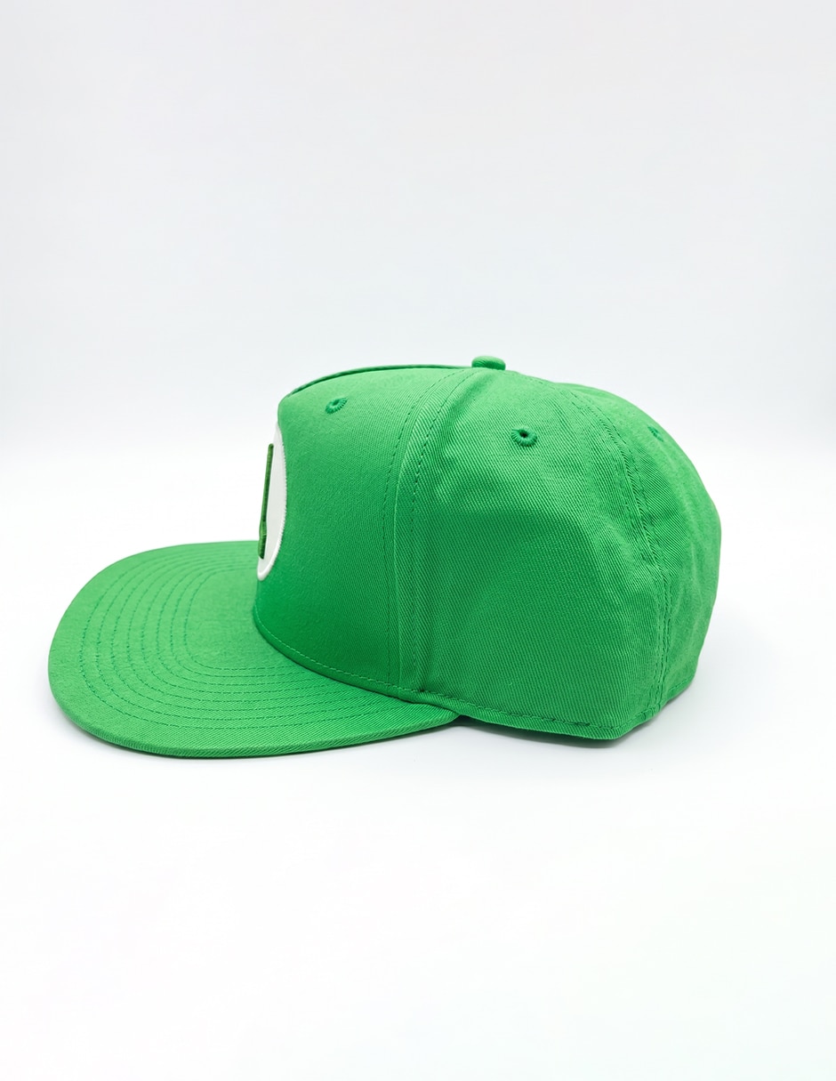 Gorra con visera plana para casual gorra luigi sin equipo para hombre