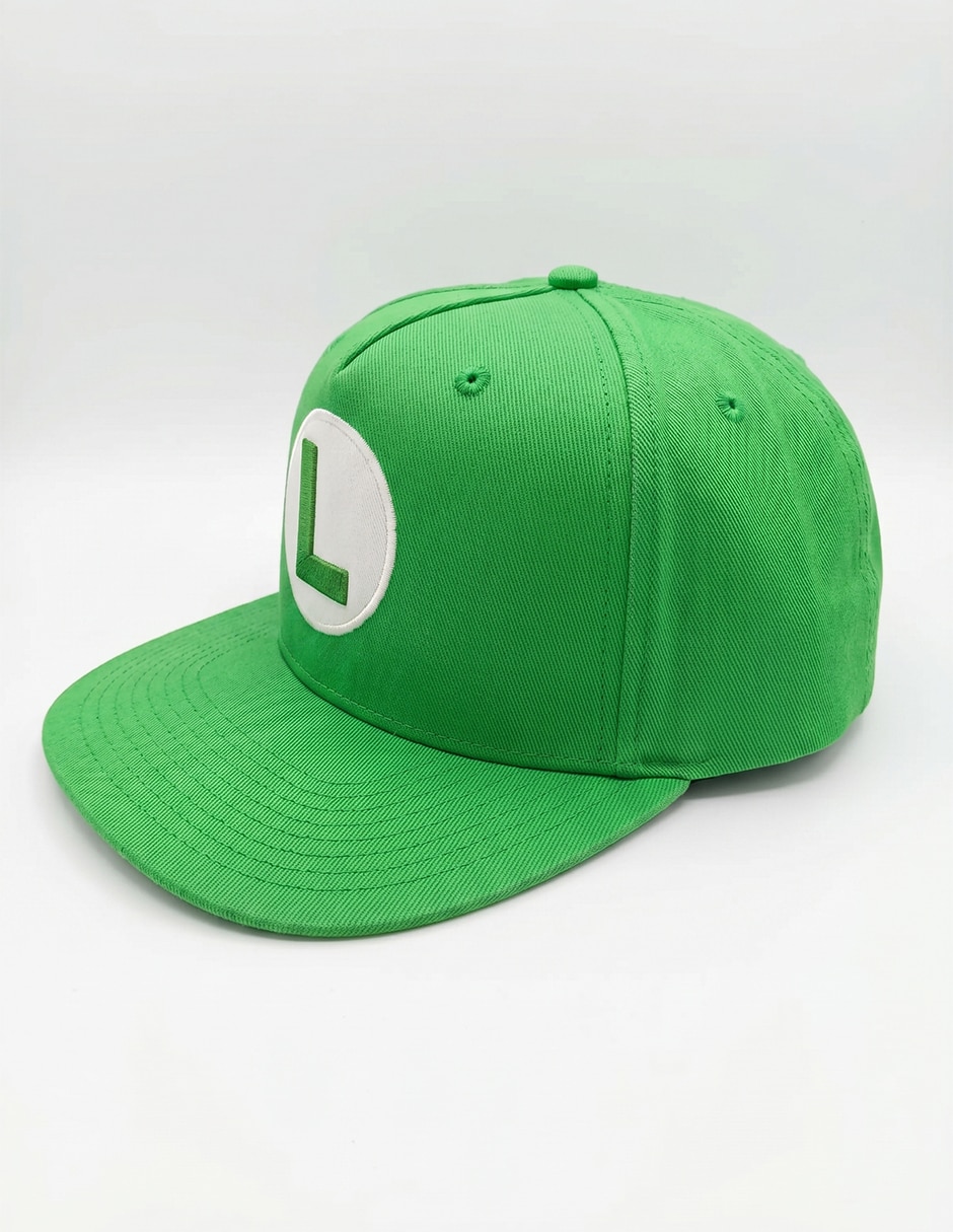 Gorra con visera plana para casual gorra luigi sin equipo para hombre 4