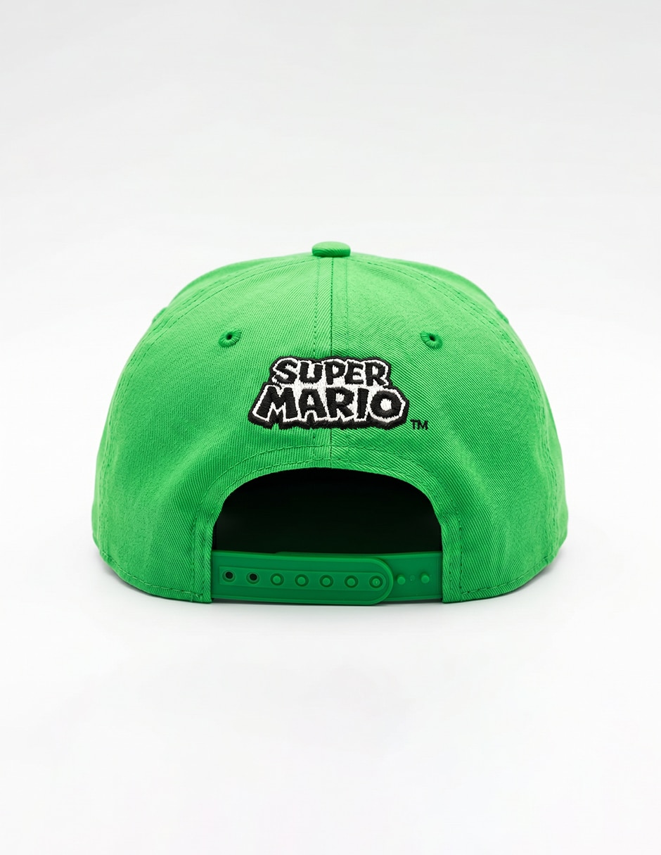 Gorra con visera plana para casual gorra luigi sin equipo para hombre 5