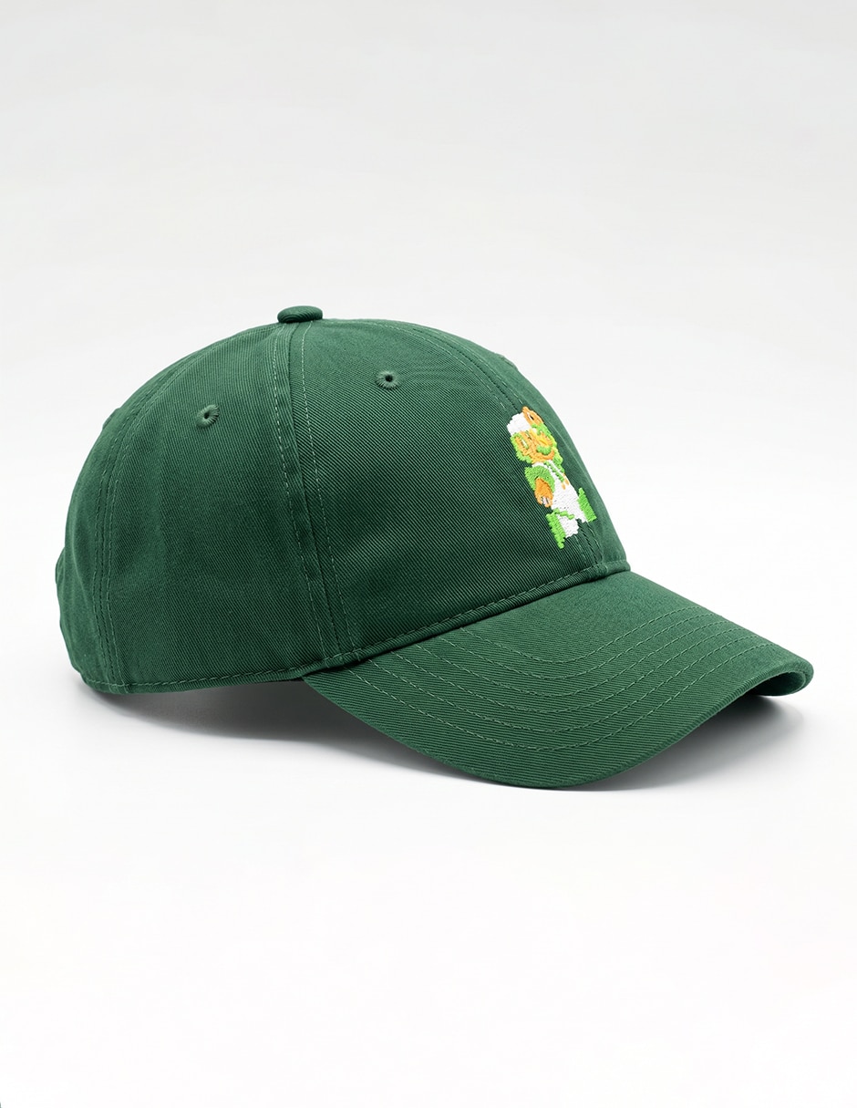 Gorra con visera curva casual Luigi para hombre 2