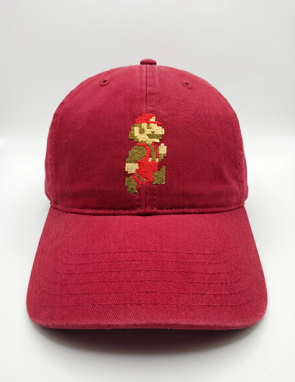 Gorra con visera curva para casual gorra super mario sin equipo para hombre 1