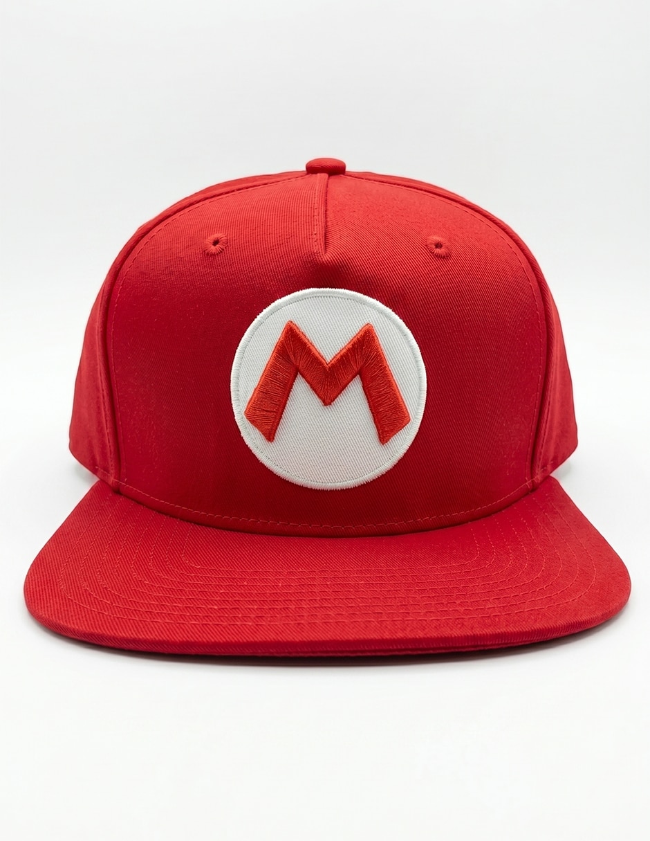 Gorra con visera plana para casual gorra super mario sin equipo para hombre 1