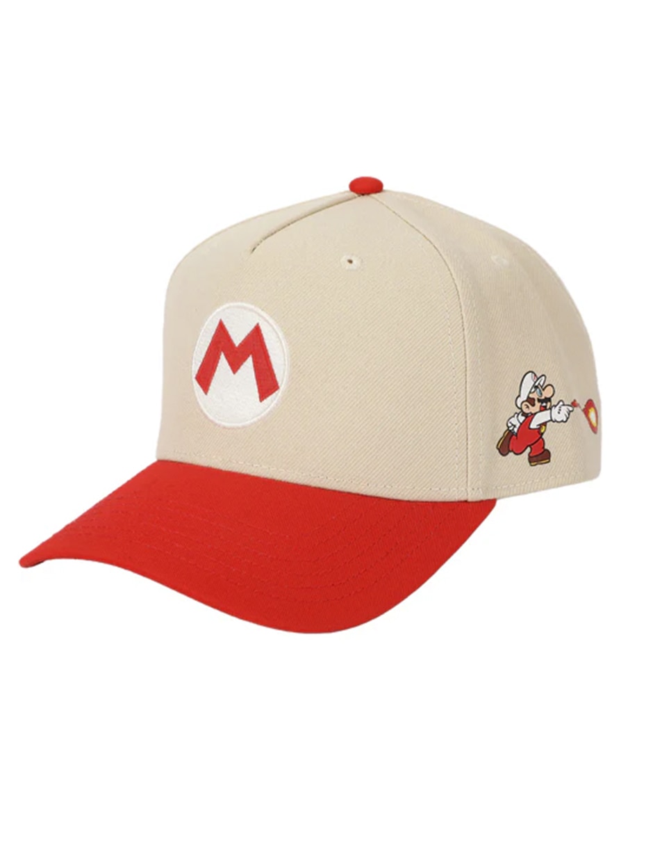 Gorra con visera curva casual SM Super Mario para hombre 1