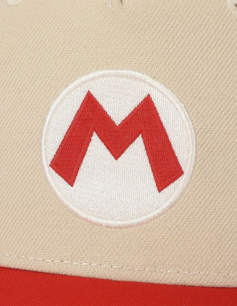 Gorra con visera curva casual SM Super Mario para hombre 4