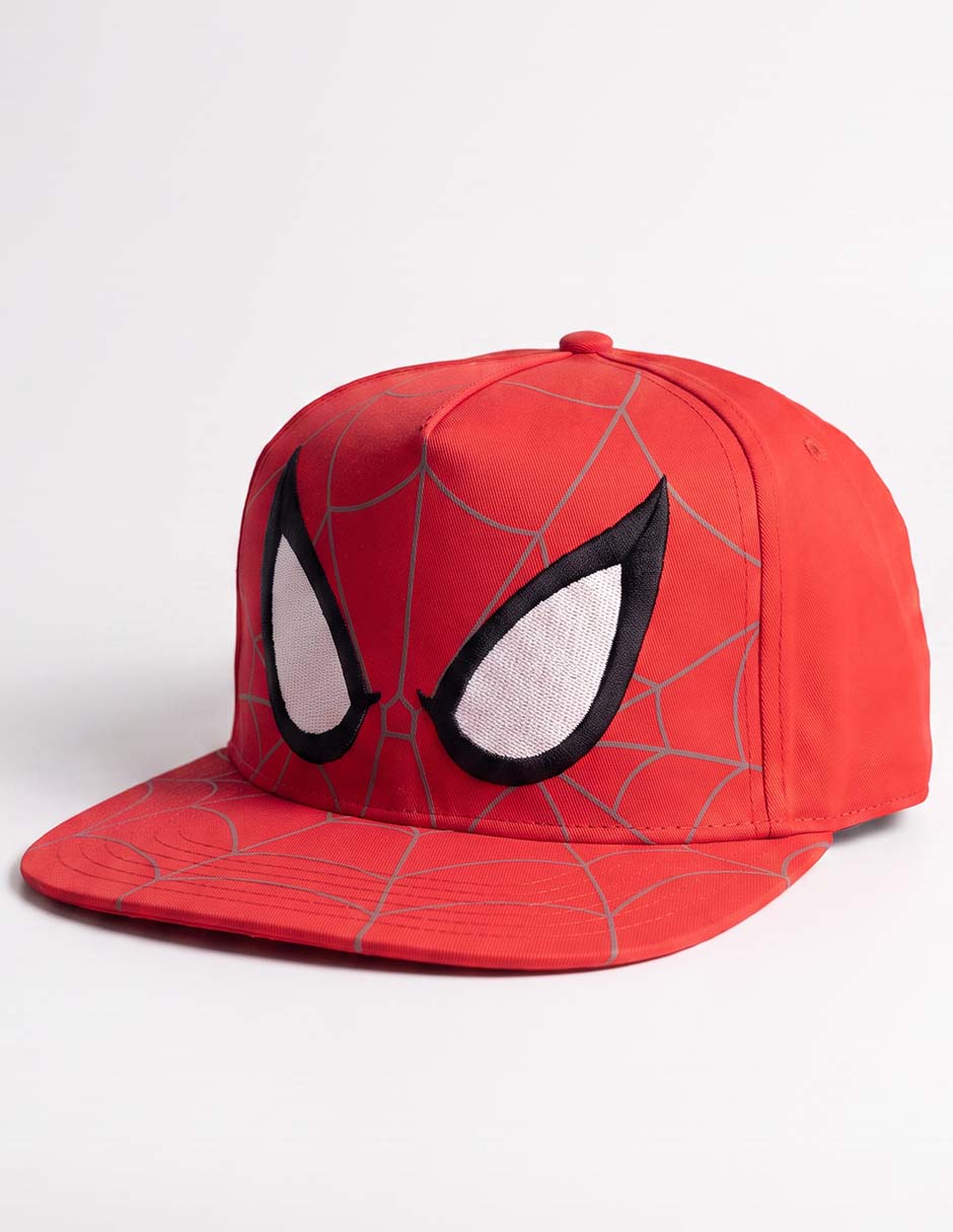 Gorra visera plana snapback casual Spiderman para hombre 3