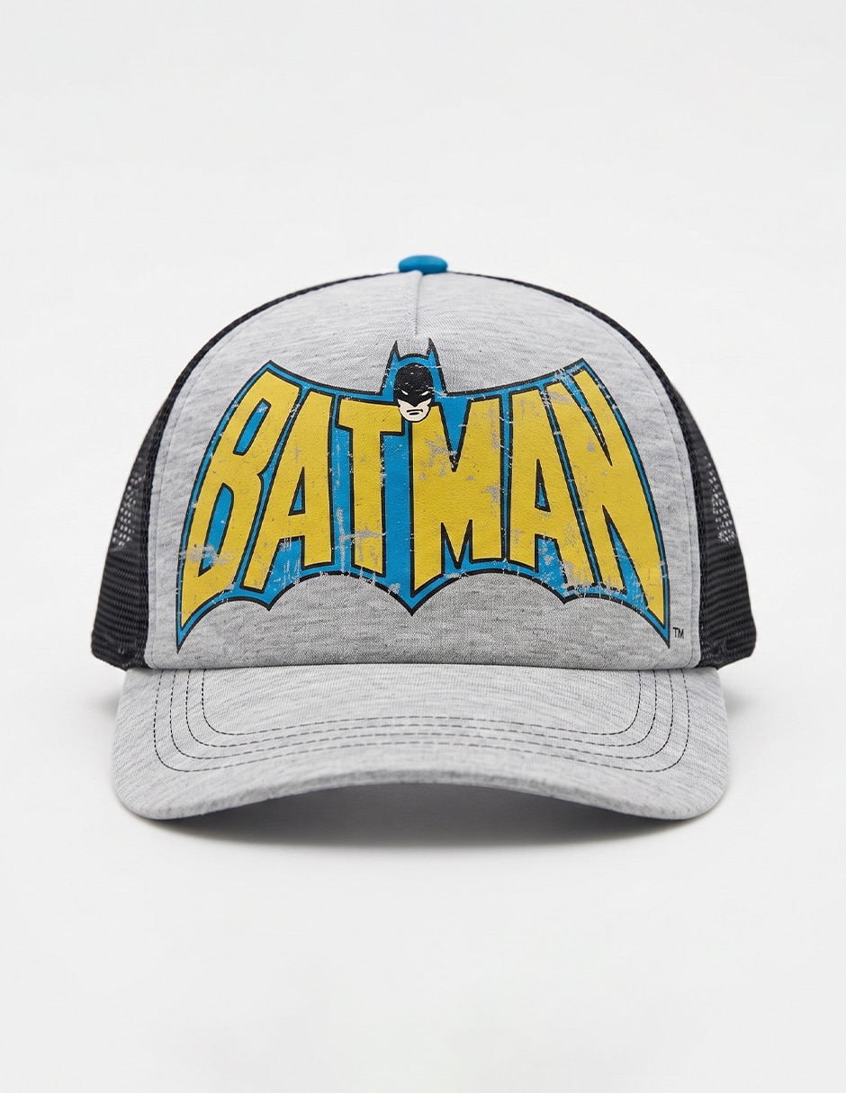 Gorra con visera curva dc batman para hombre 1