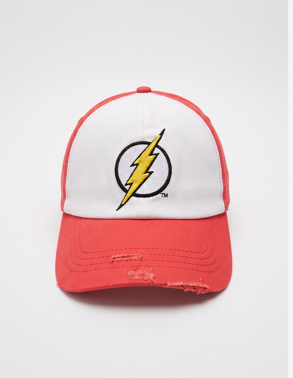 Gorra con visera curva dc flash para hombre 1
