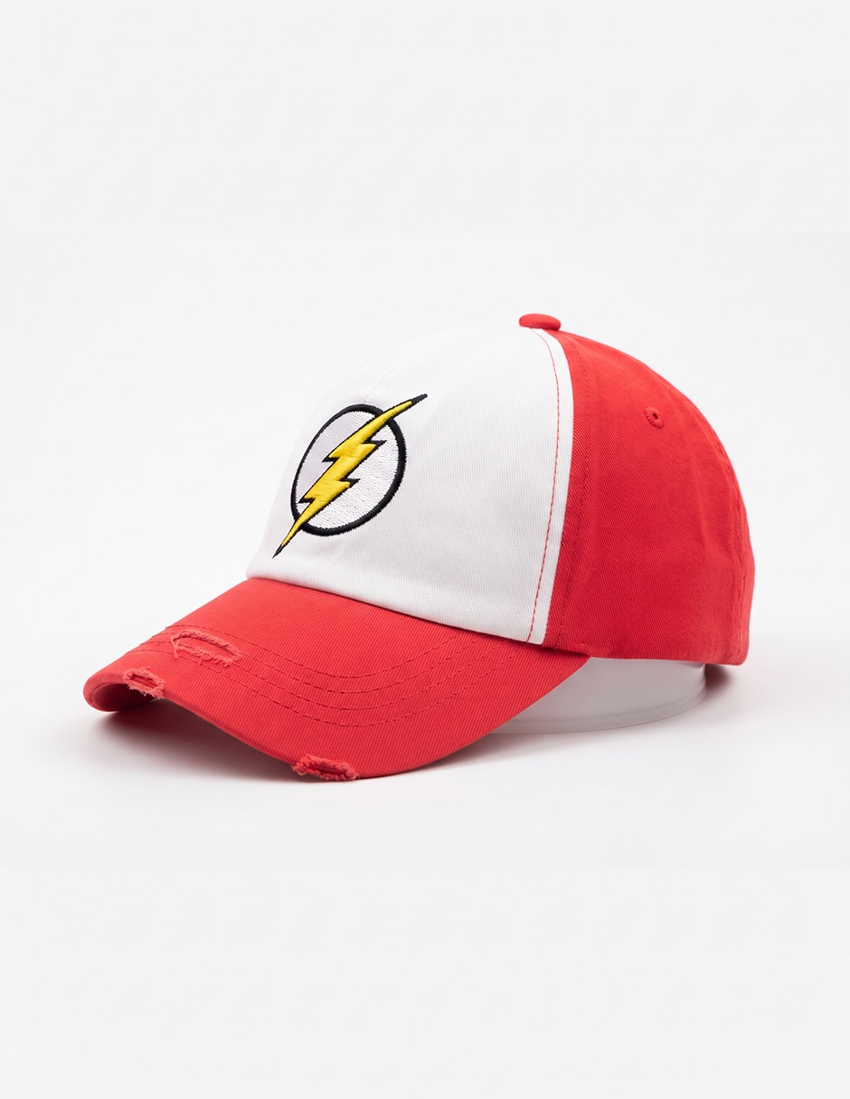 Gorra con visera curva dc flash para hombre Gorra con visera curva dc flash para hombre