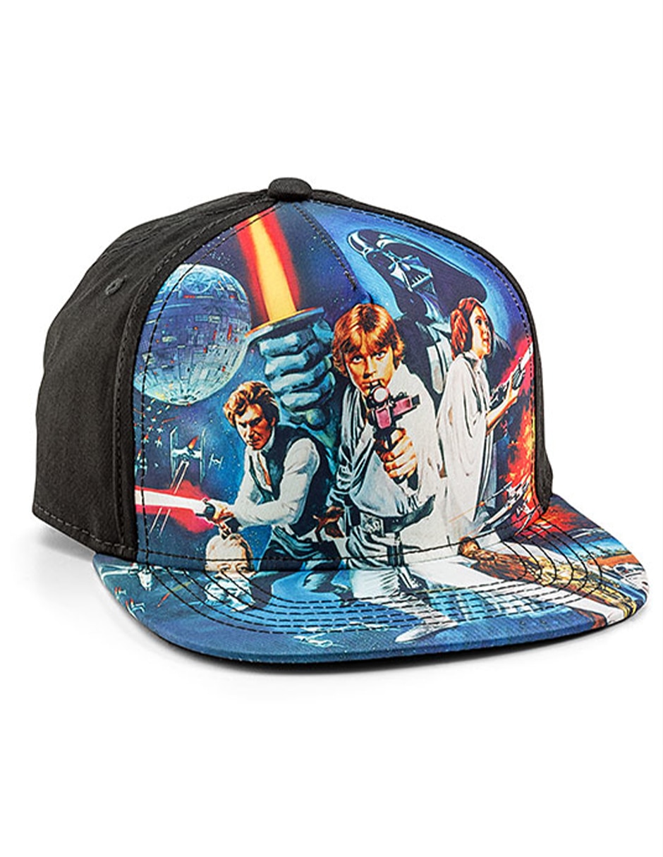 Gorra con visera plana st star wars para hombre 1