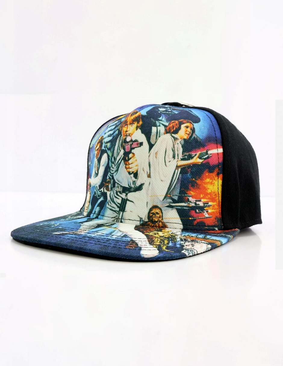 Gorra con visera plana st star wars para hombre