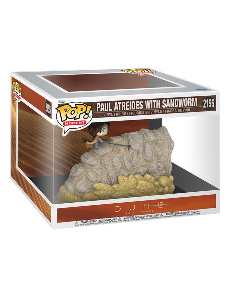 Pop! Dune Paul Atreides con Sandworm 2