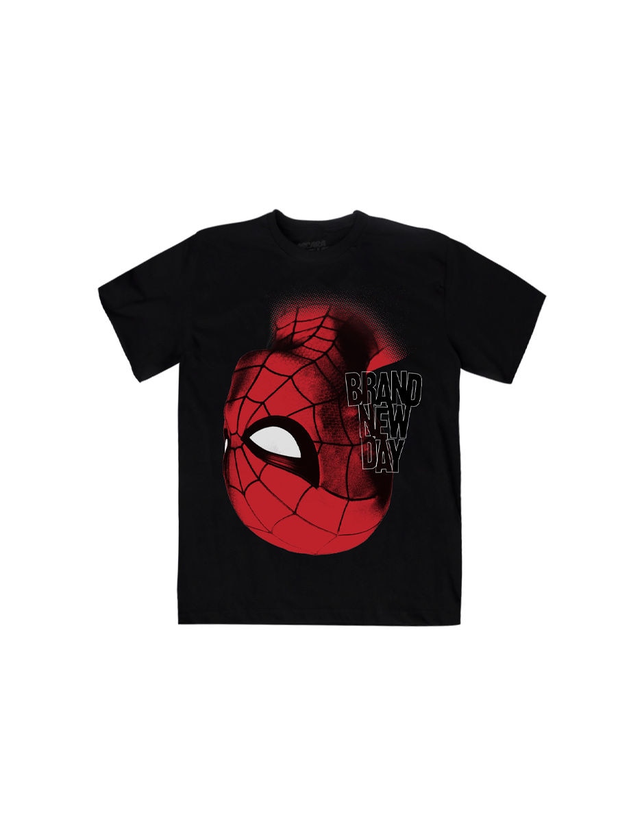 Playera Spiderman cuello redondo para hombre Playera Spiderman cuello redondo para hombre