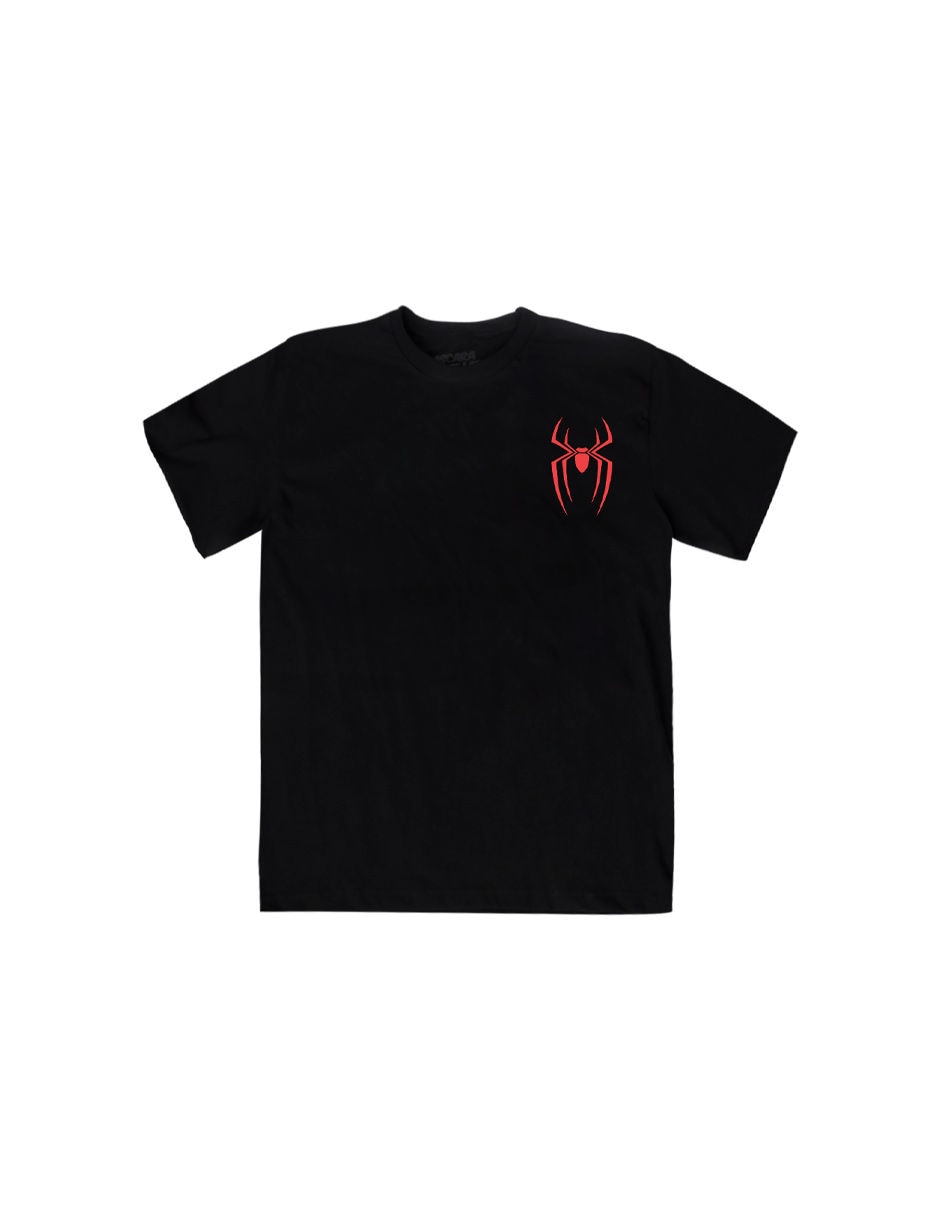 Playera Spiderman cuello redondo para hombre Playera Spiderman cuello redondo para hombre