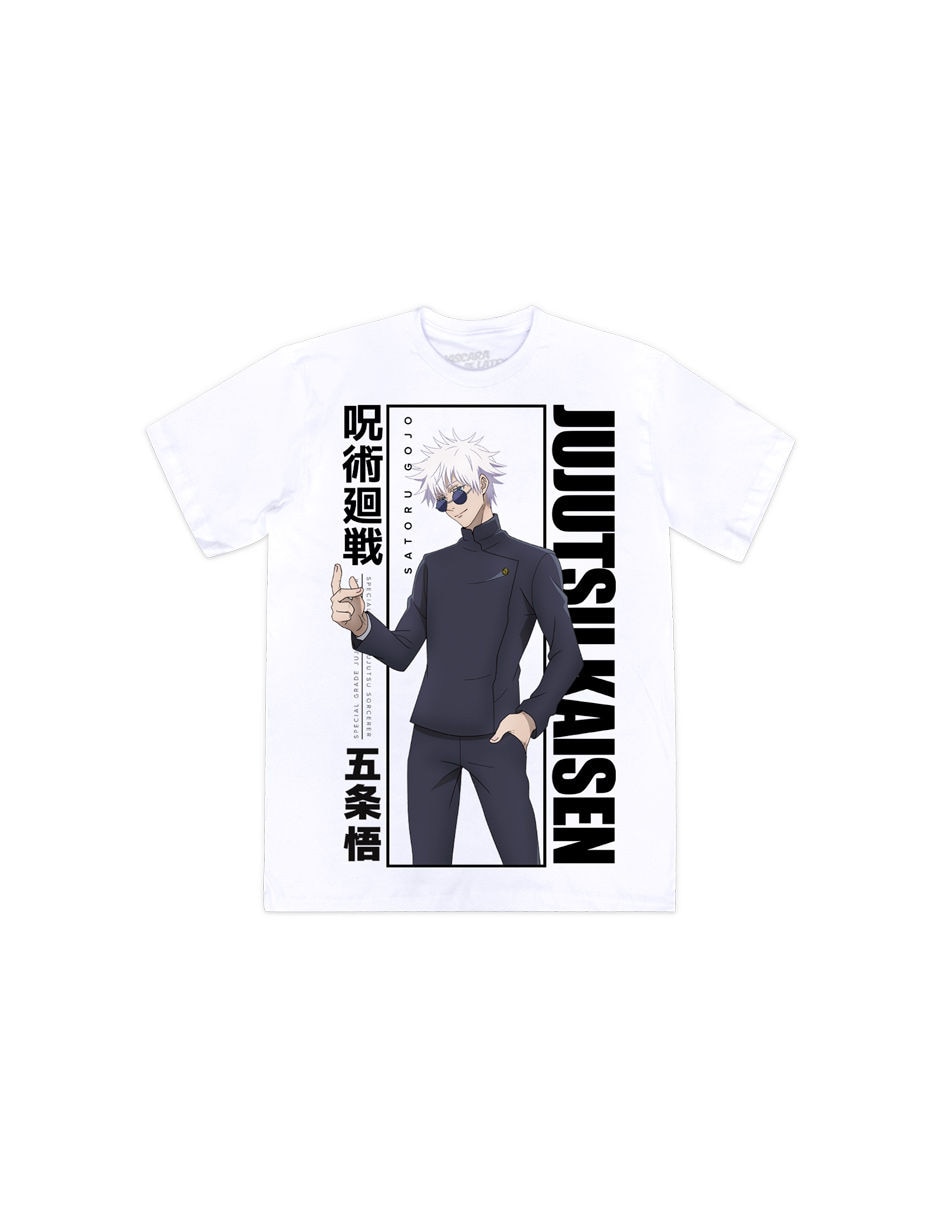 Playera Jujutsu Kaisen cuello redondo para hombre Playera Jujutsu Kaisen cuello redondo para hombre