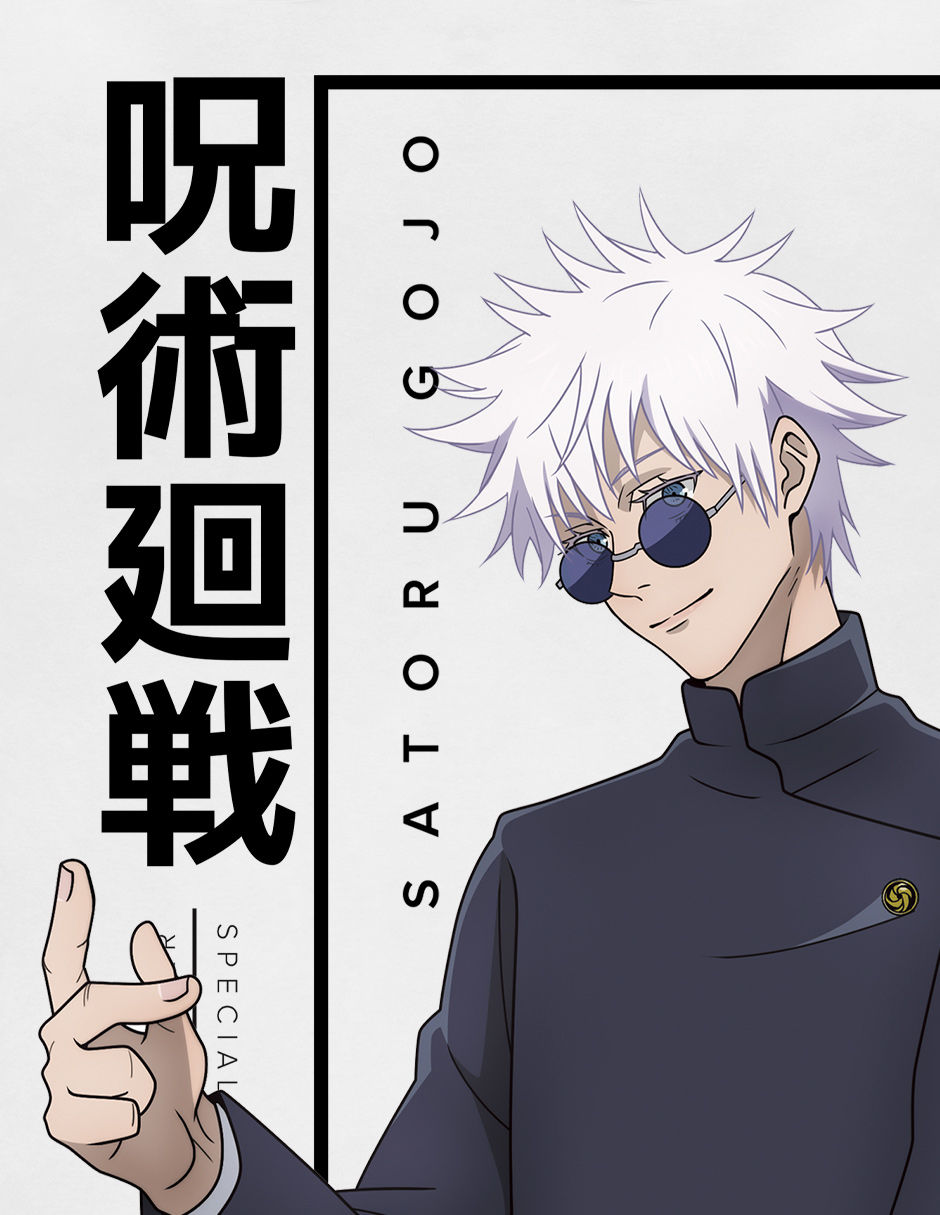 Playera Jujutsu Kaisen cuello redondo para hombre 3