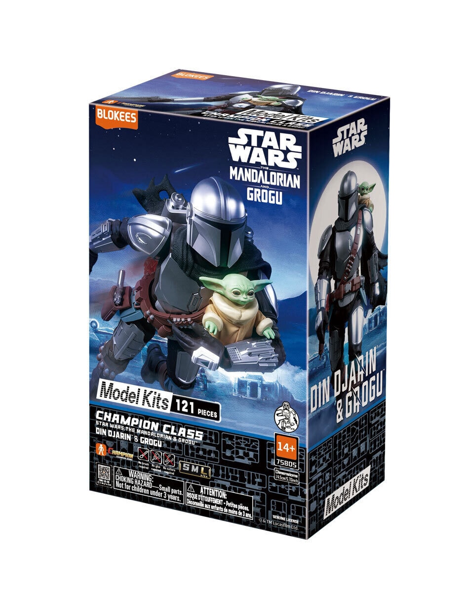 Figura de colección articulada Star Wars Din Djarin y Grogu Figura de colección articulada Star Wars Din Djarin y Grogu