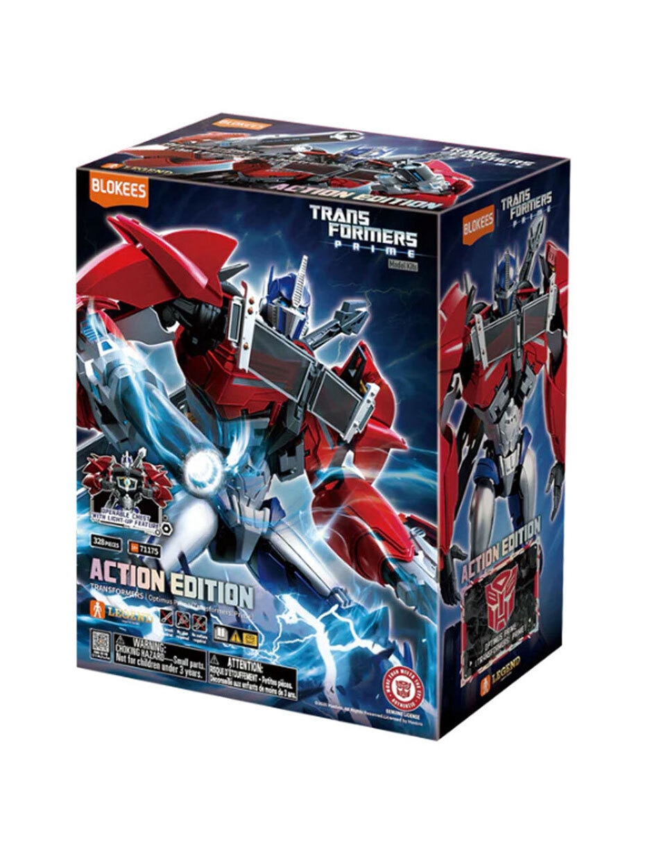 Figura de colección articulada Transformers Optimus Prime