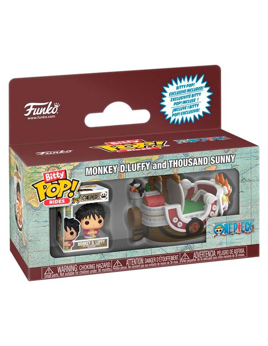 Bitty Pop! One Piece Monkey D. Luffy and The Going Merry