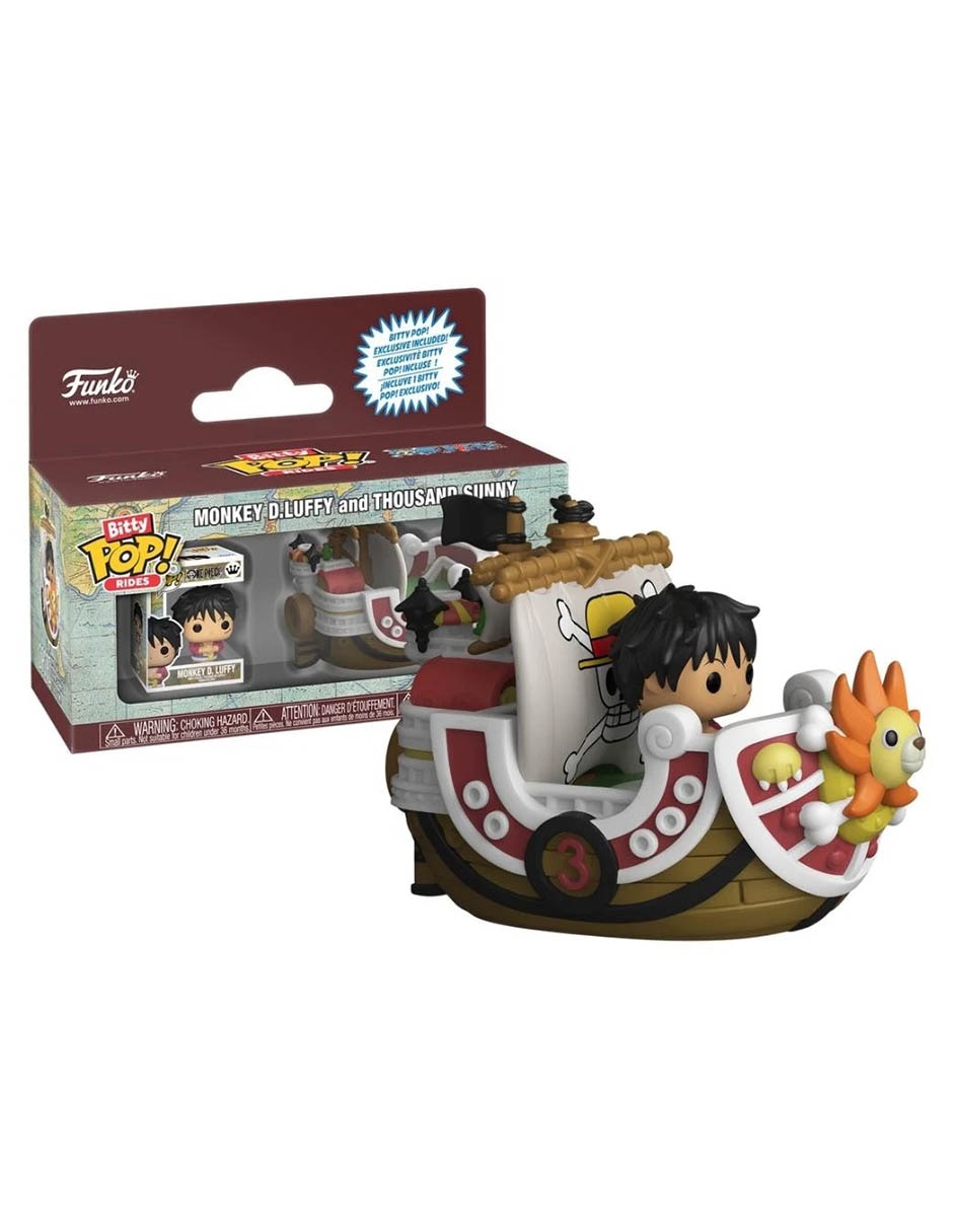 Bitty Pop! One Piece Monkey D. Luffy and The Going Merry 2