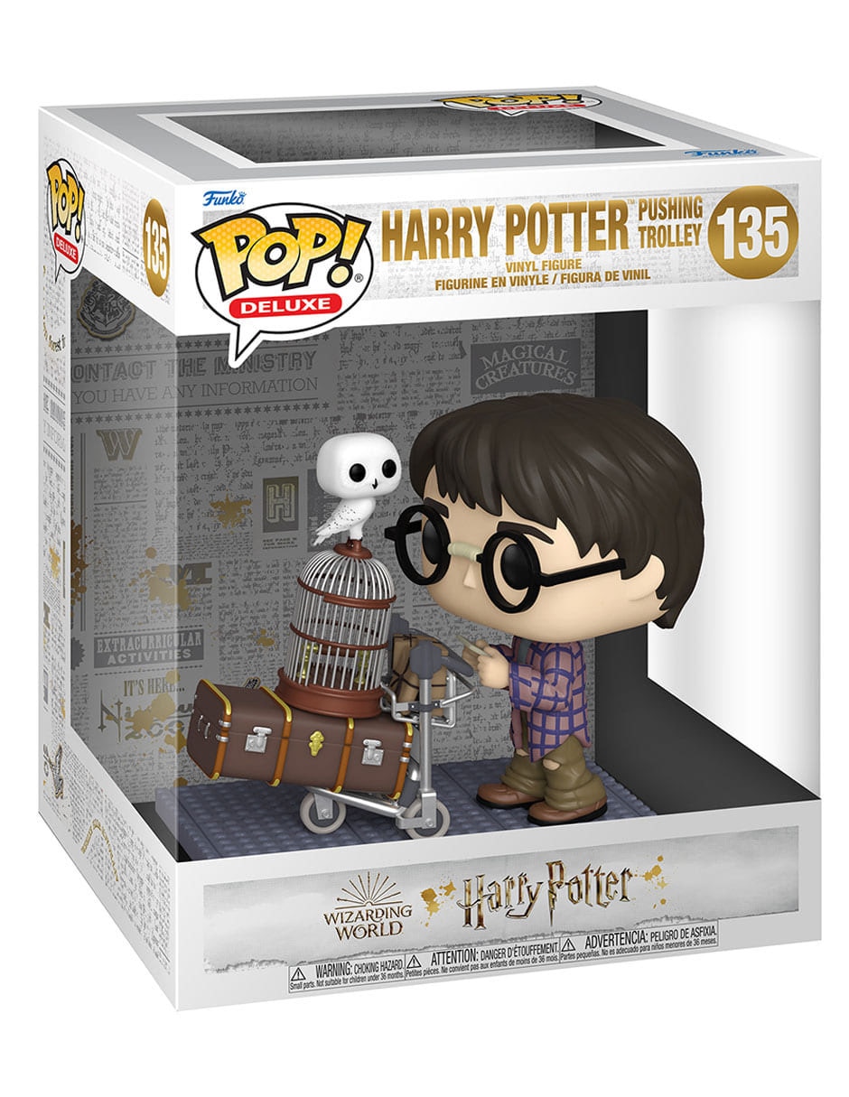 Funko POP! Harry Potter Harry Potter Pushing Trolley edición deluxe 2
