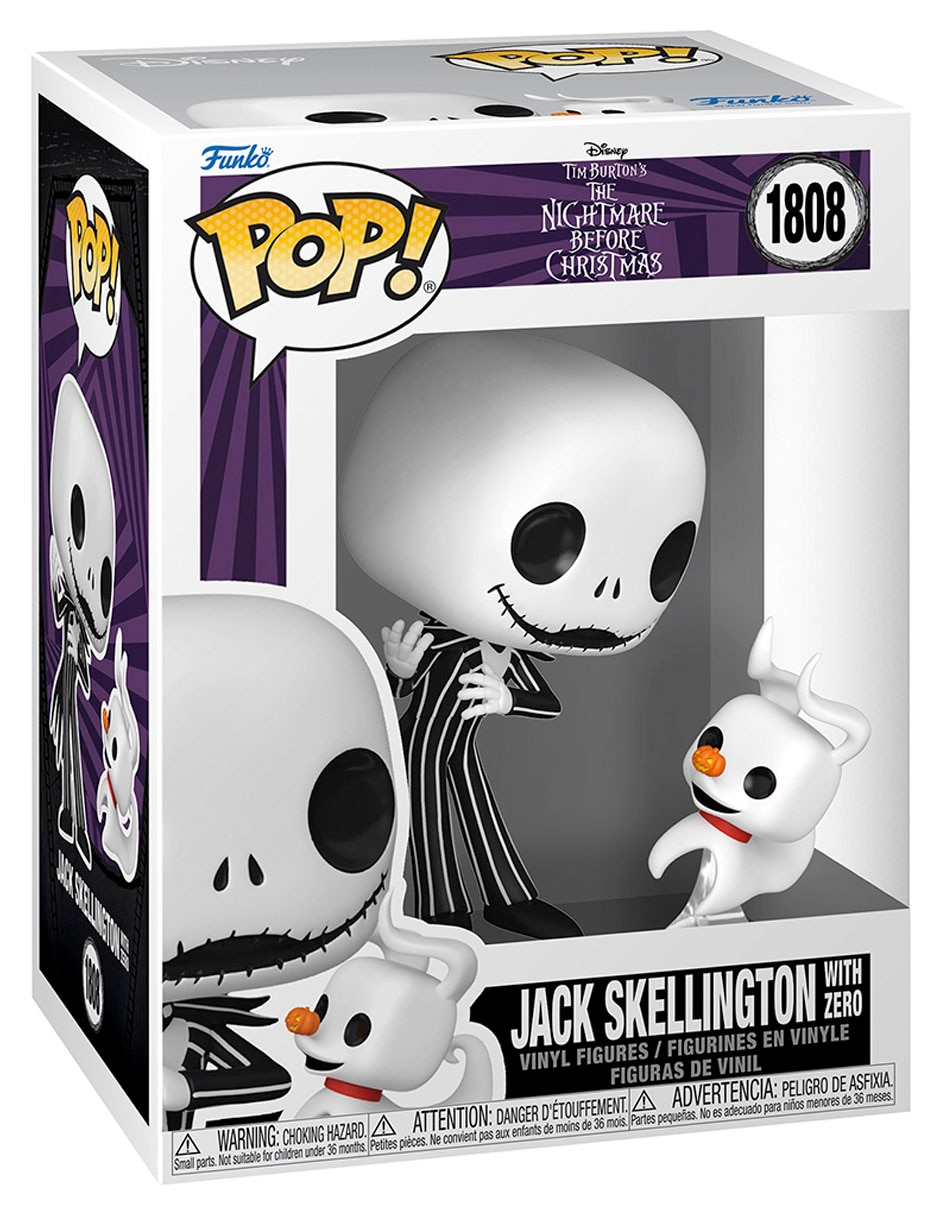 Funko POP! The Nightmare Before Christmas Jack Skellington with zero 2