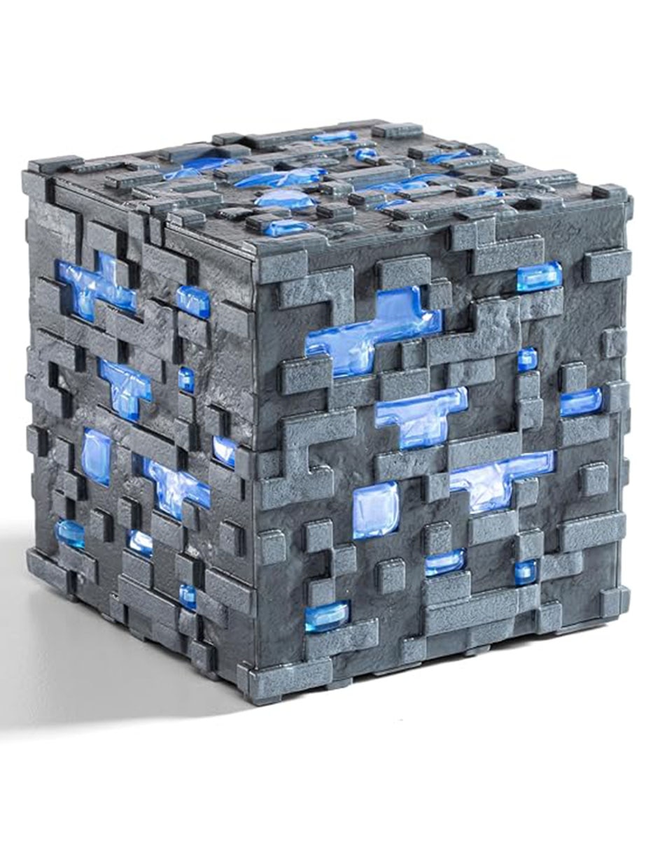 Figura de colección minecraft diamond dre con luz Figura de colección minecraft diamond dre con luz