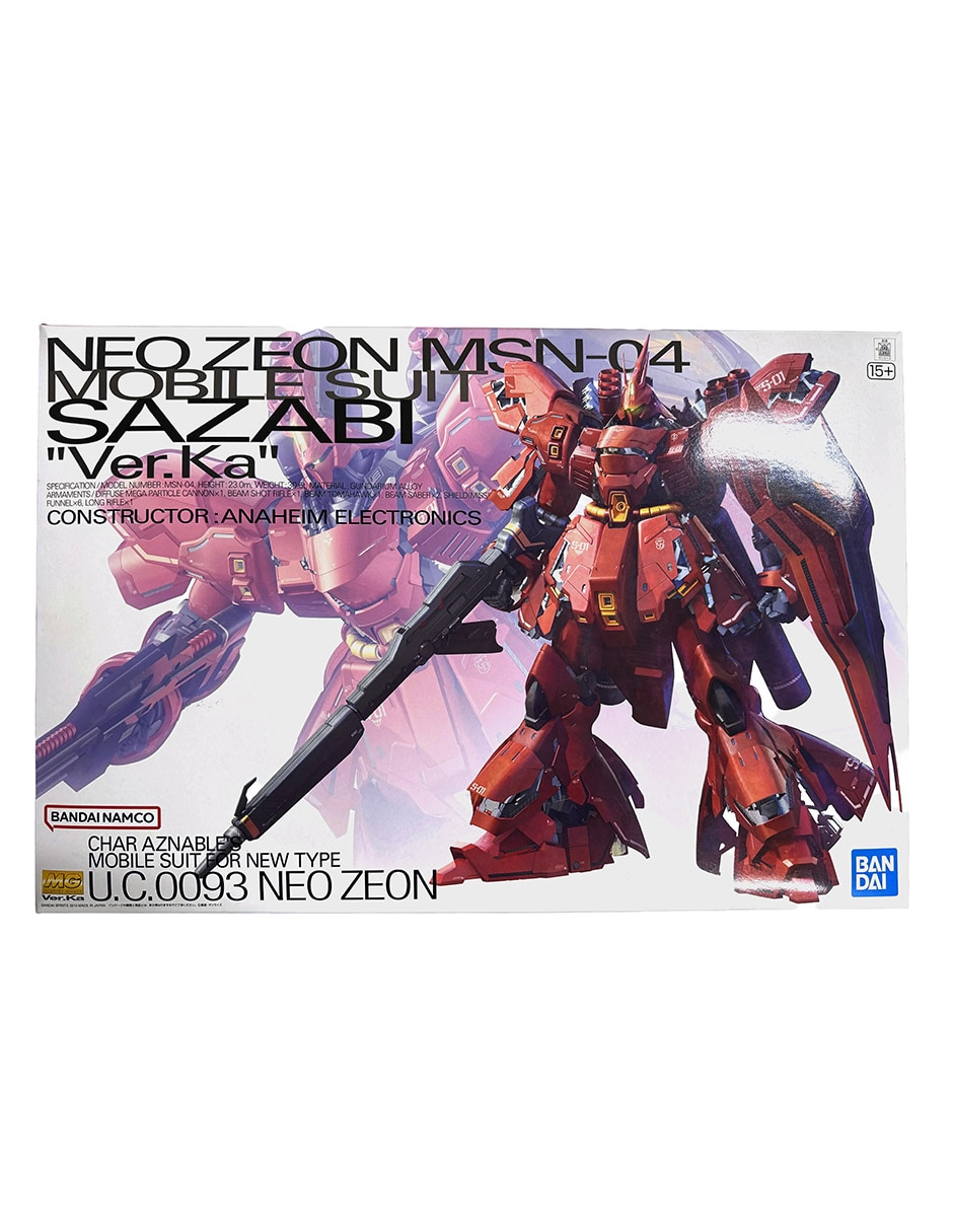 Figura de colección Gundam MSN-04 Sazabi 3