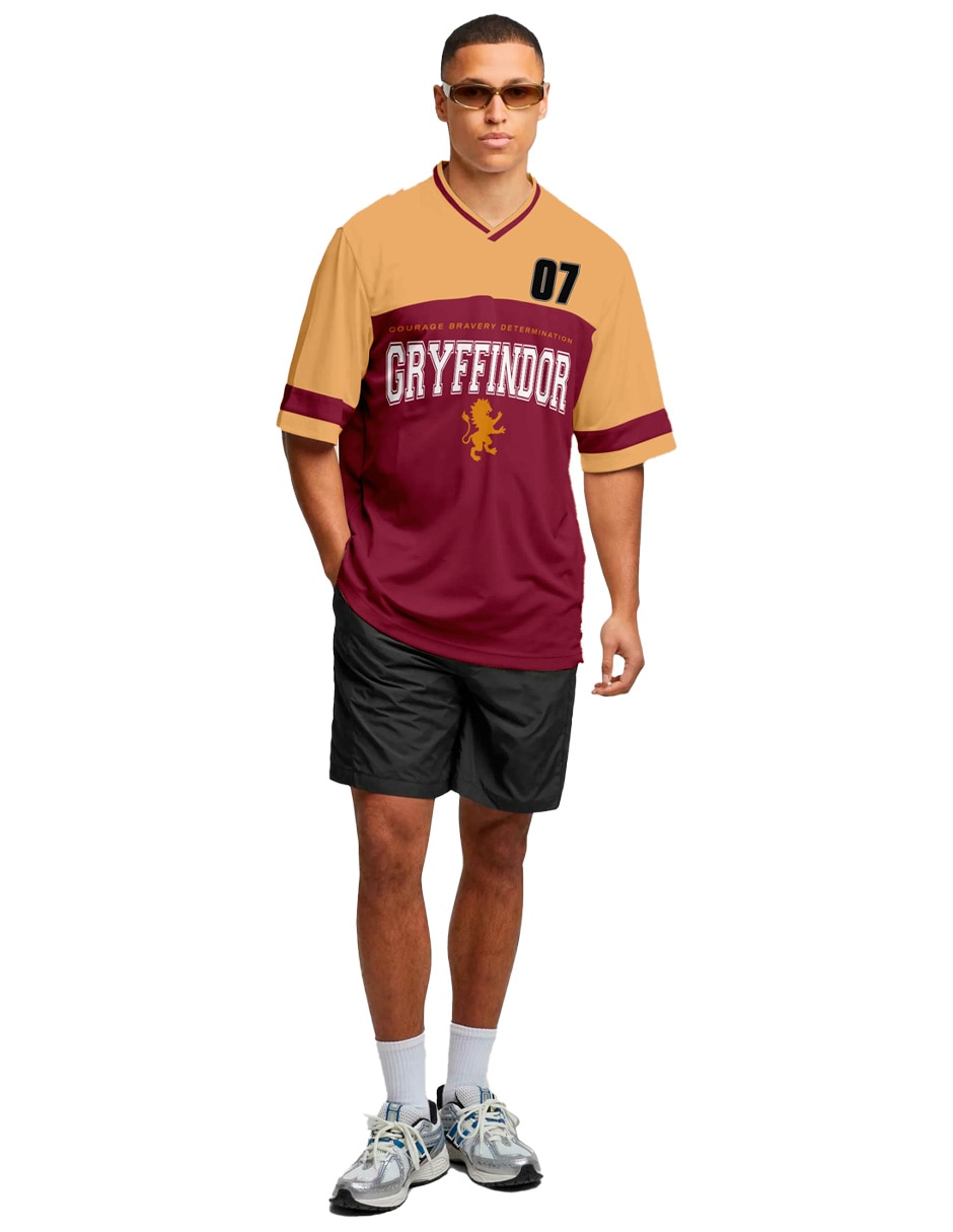 Playera cuello V para hombre 4