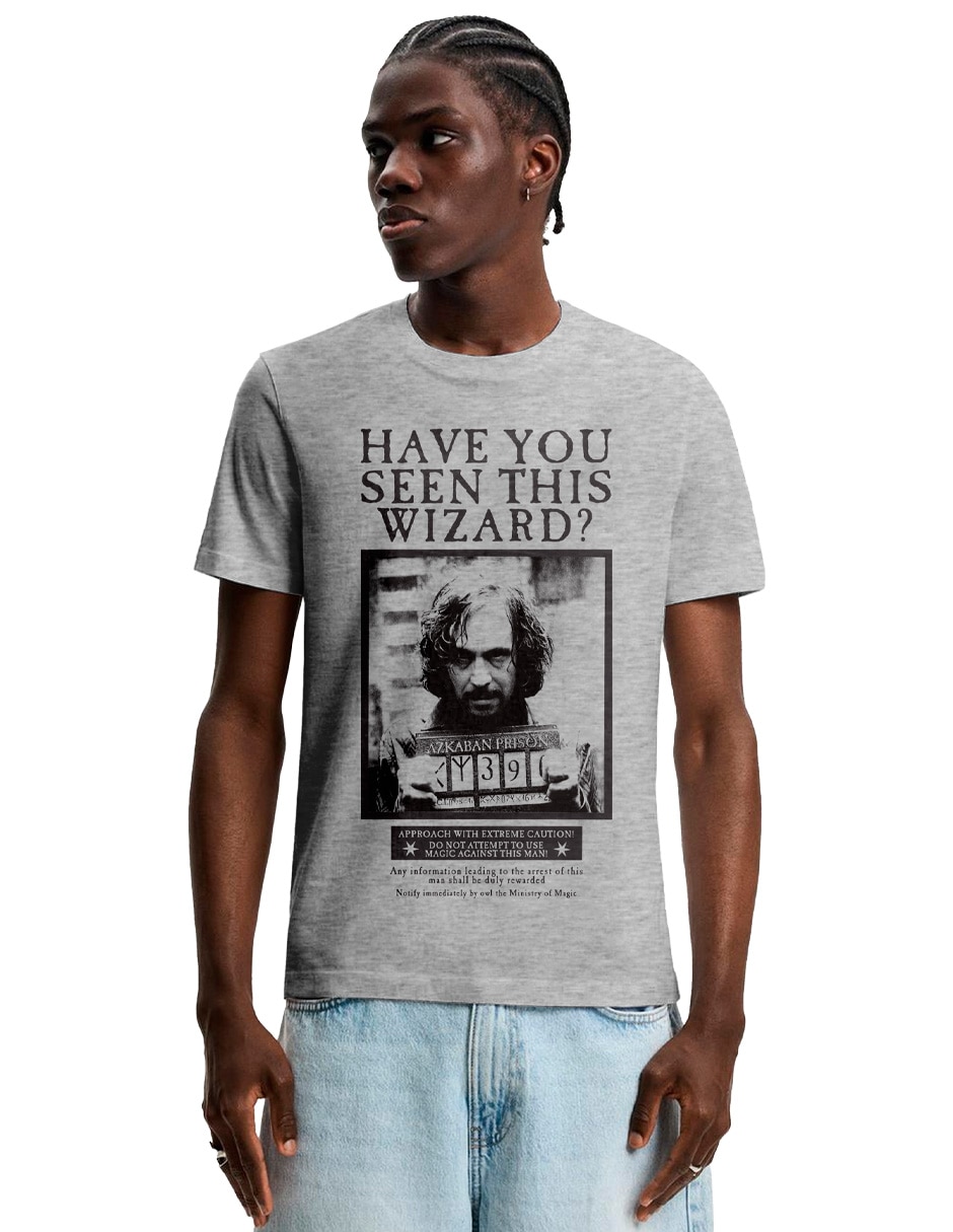 Playera cuello redondo para hombre