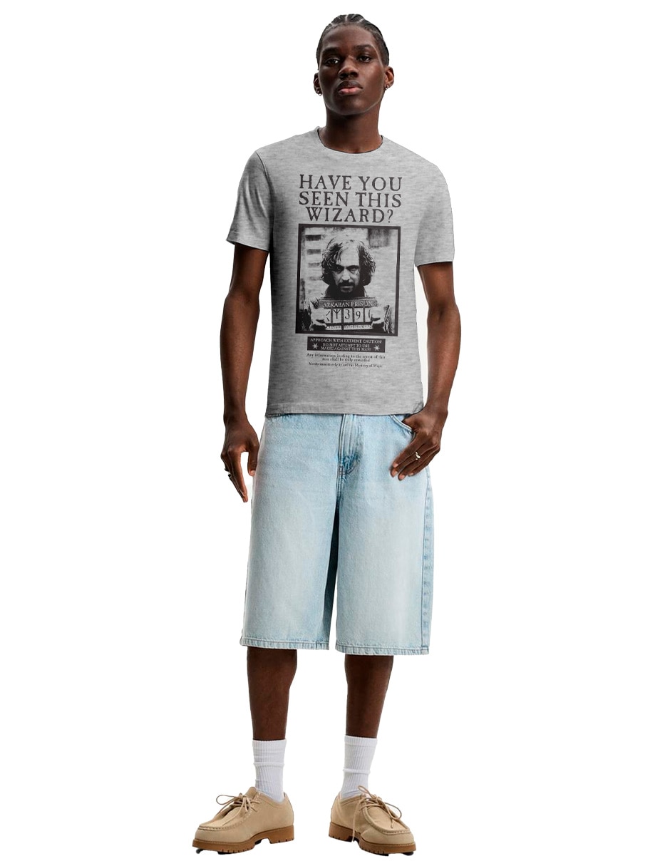 Playera cuello redondo para hombre 4