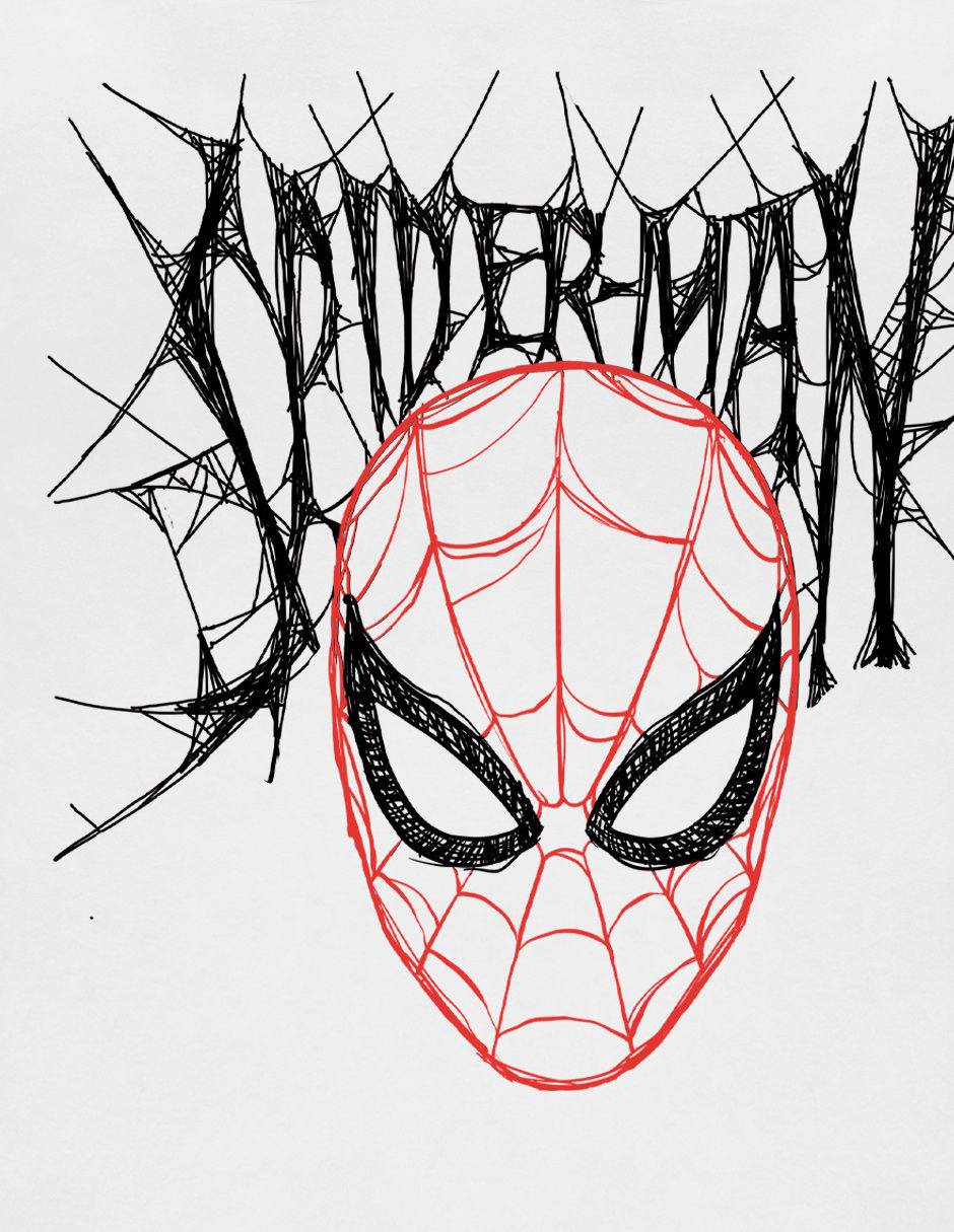 Playera Spider-Man cuello redondo para hombre 4