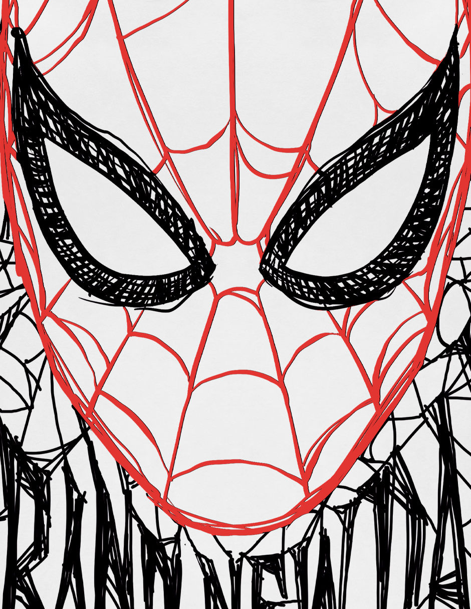 Playera Spider-Man cuello redondo para hombre 2