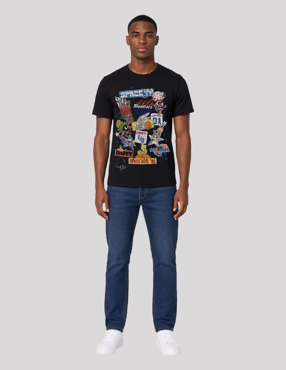 Playera Colección Caricatura cuello redondo para hombre 4