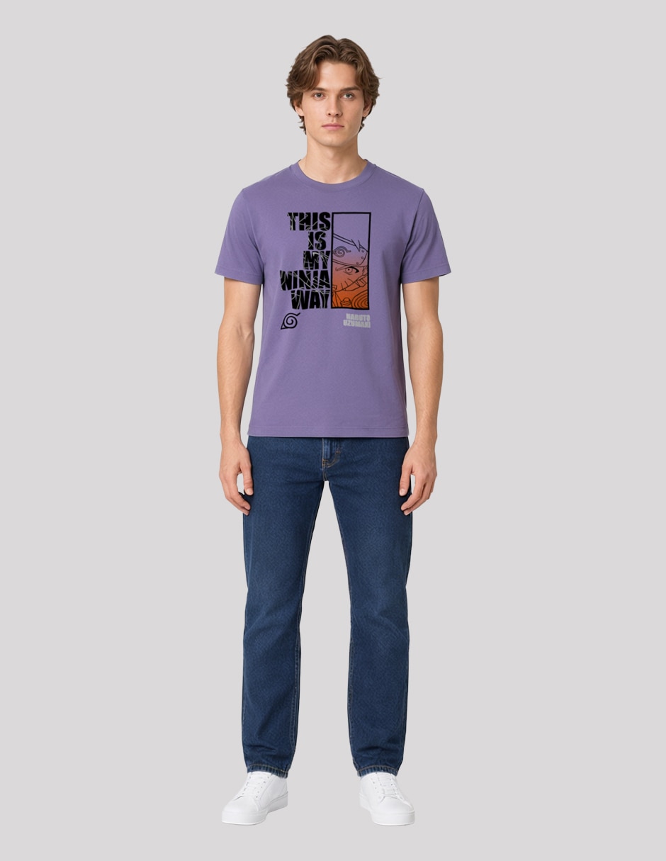 Playera cuello redondo para hombre 4