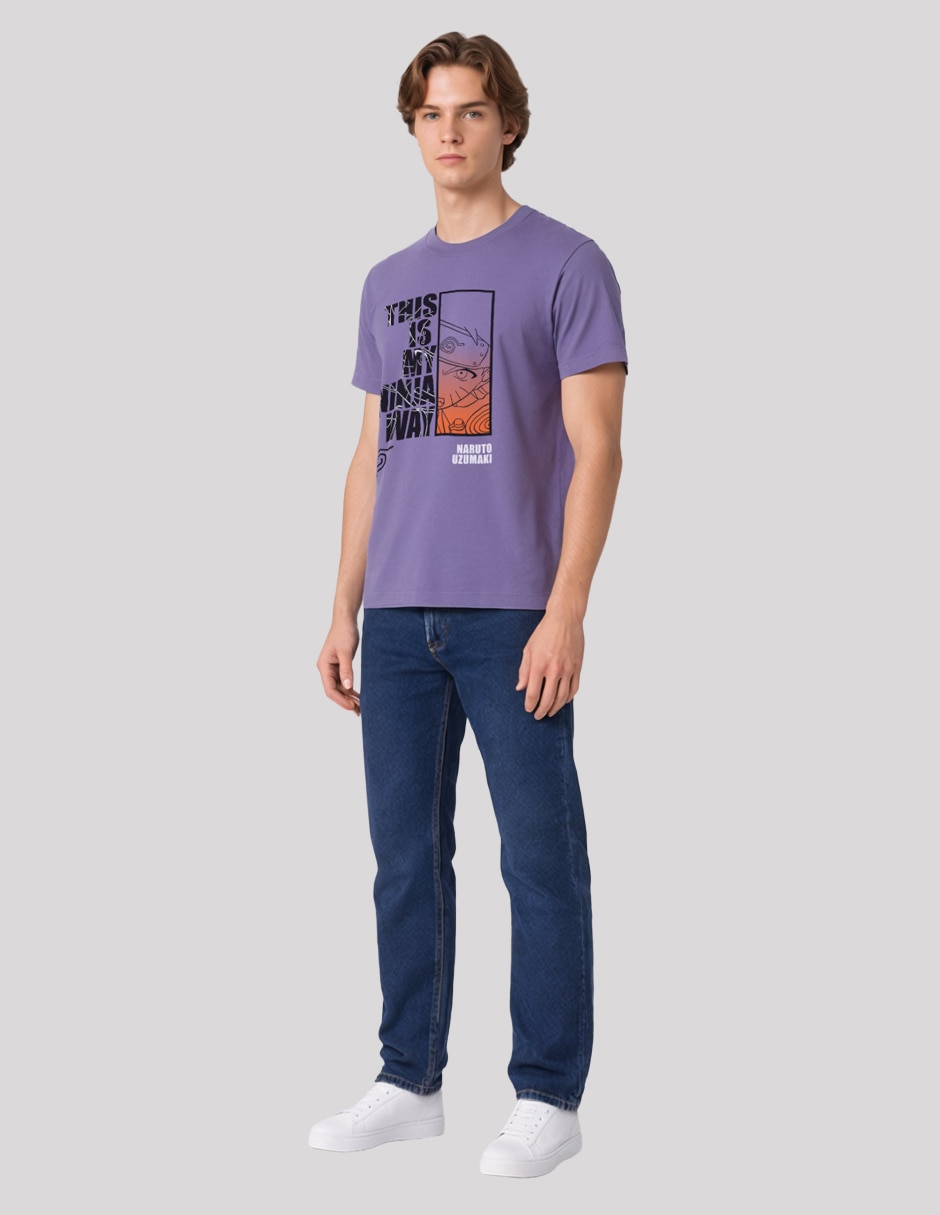 Playera cuello redondo para hombre 2