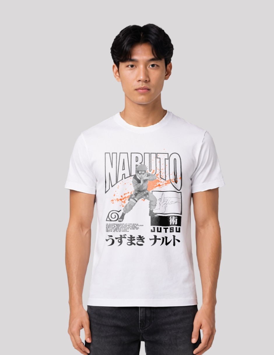 Playera Colección Caricatura cuello redondo para hombre