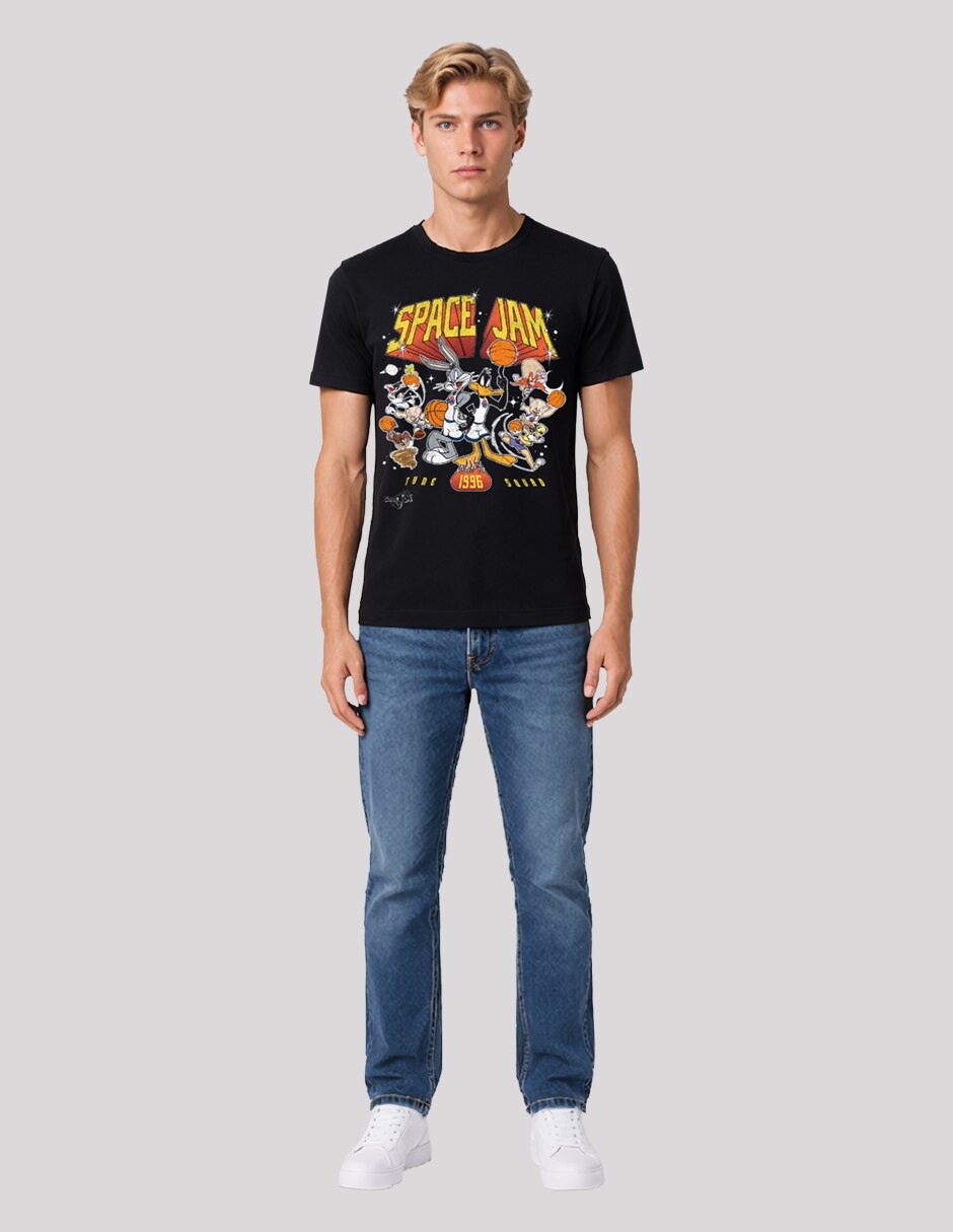 Playera cuello redondo para hombre