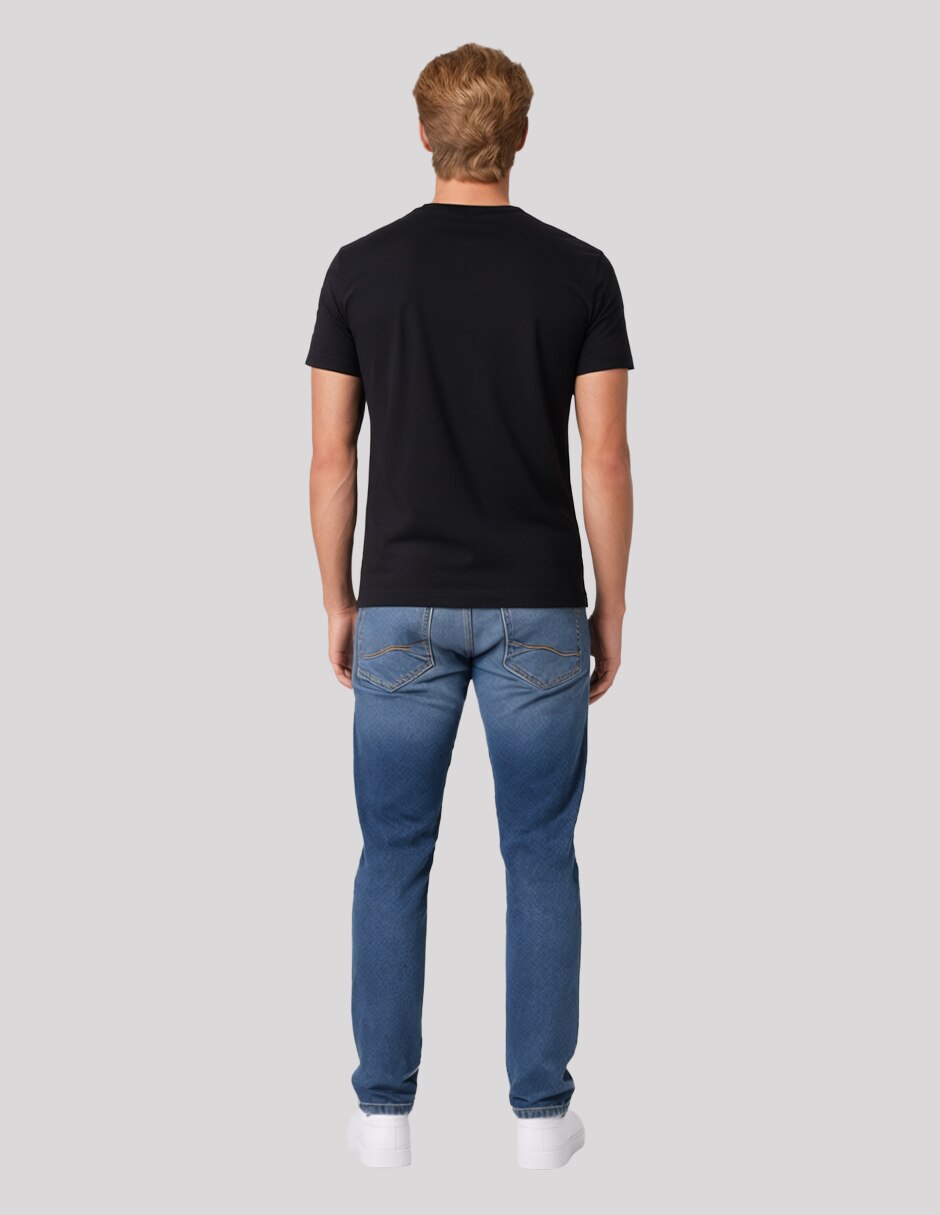 Playera cuello redondo para hombre
